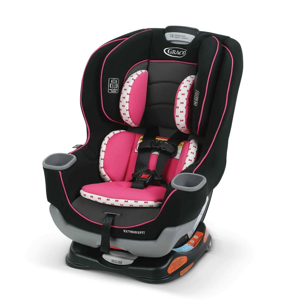 Graco Extend2Fit Convertible Car Seat - Safe and Adjustable