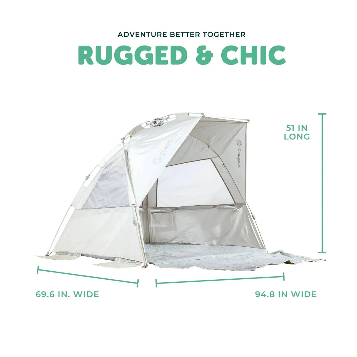 Baby Delight Travel Playard - Silver White