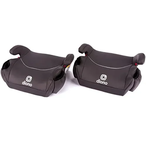 Diono Solana - Pack of 2 Backless Booster Car Seats - Black