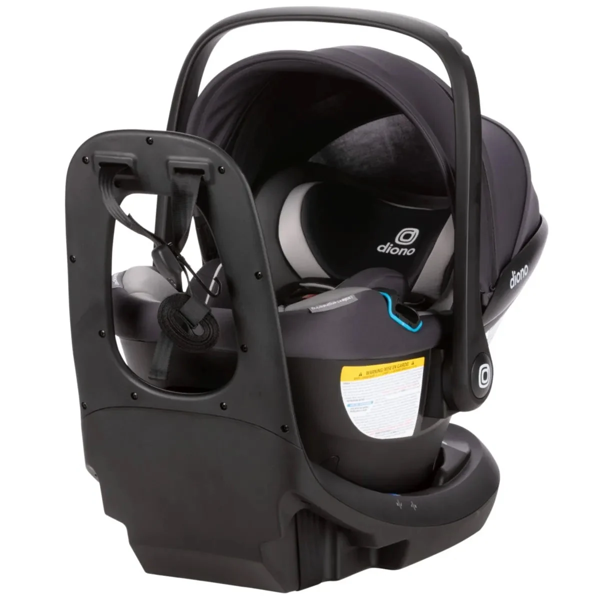 Diono LiteClik 30 RXT Infant Car Seat and Base - Gray Glacier Frost