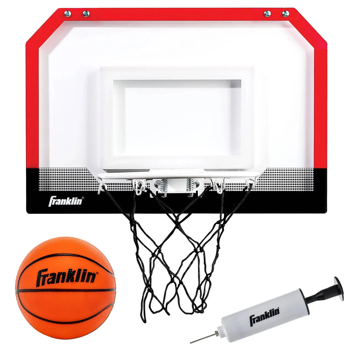 Franklin Sports Pro Hoops Basketball Over Door Indoor Backboard