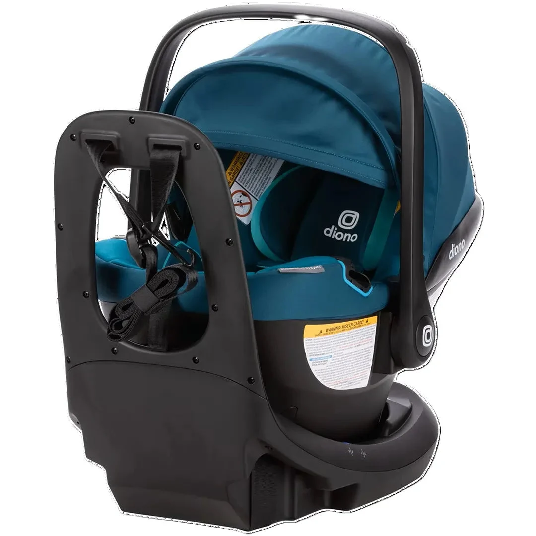 Diono LiteClik30 XT SafePlus Infant Car Seat and Base - Blue Razz Ice