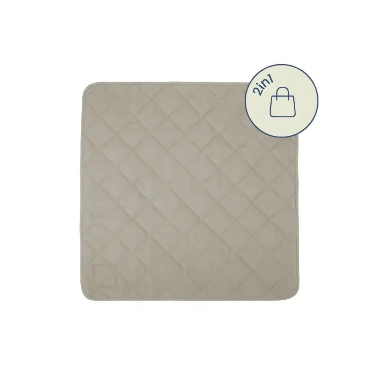 Snuggle Me 2-in-1 Baby Play Mat - Birch