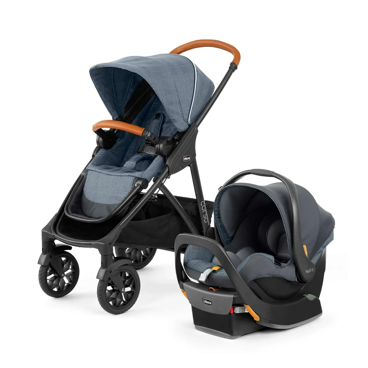 Chicco (Floor Model See Description) Corso LE Luxury Modular Travel System - Hampton