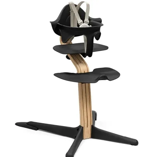 Stokke Nomi High Chair, Black/Natural (See description)