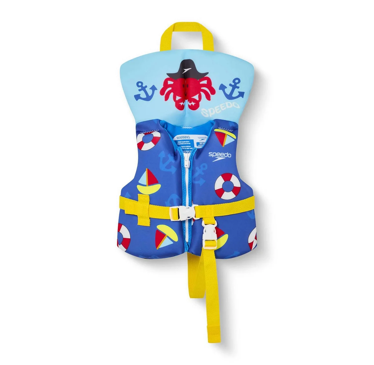 Speedo Kids' Captain Claw Life Jacket Vest - Angelic Blue
