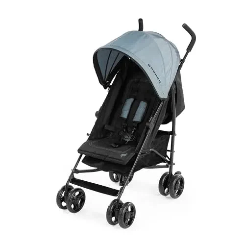 Bright Starts Lightweight Foldable Stroller - Area 51 Blue/Green