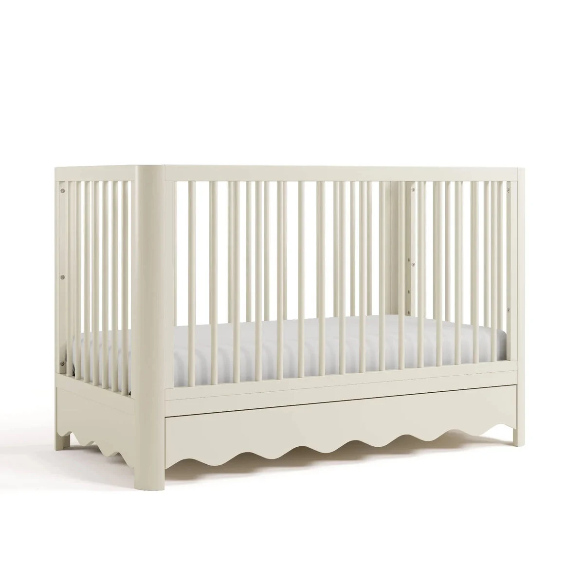 Storkcraft Casablanca Convertible Crib with Drawer - Frosted Oat