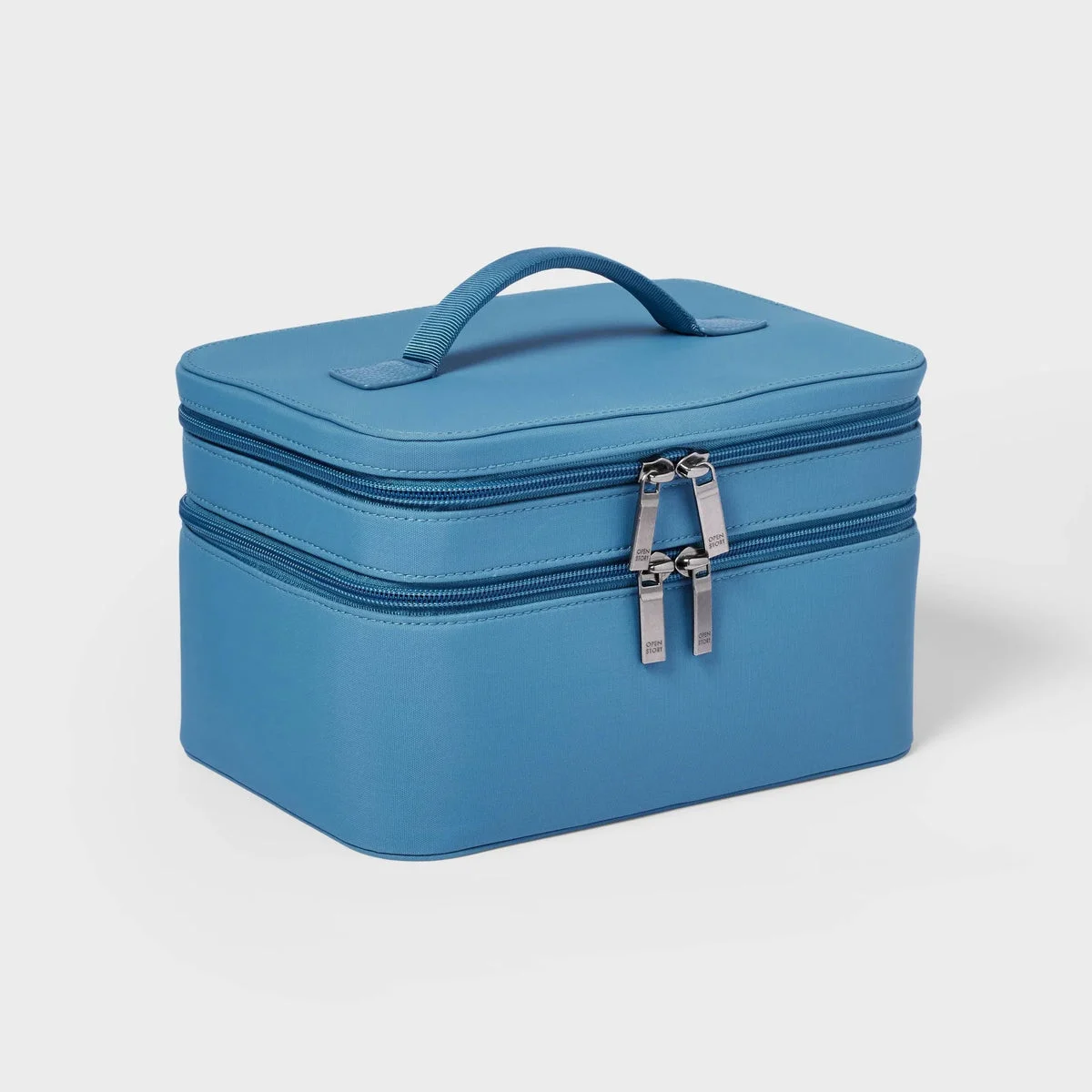 Open Story Signature Toiletry Bag - Blue