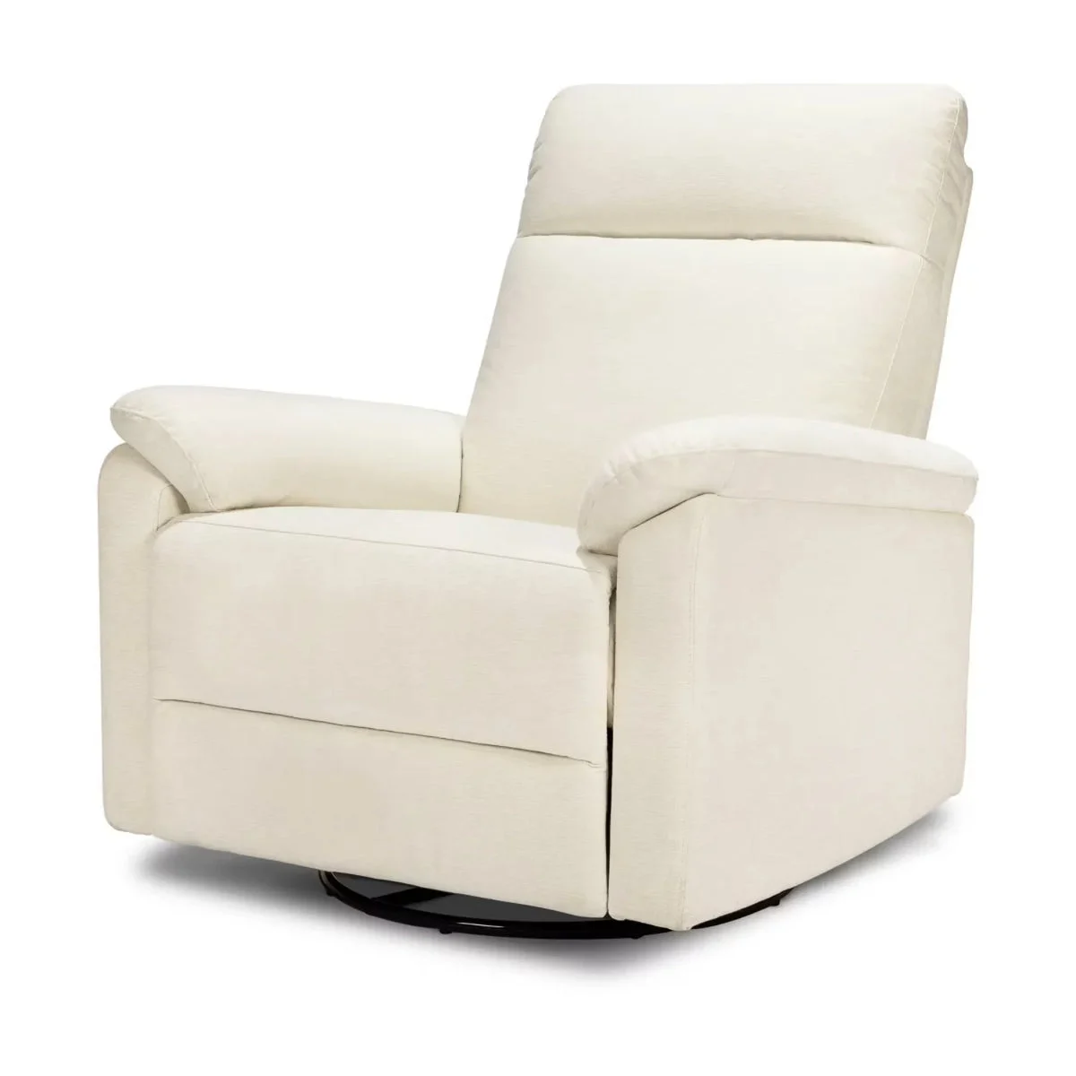 Davinci Suzy Electronic Swivel Recliner - Vanilla