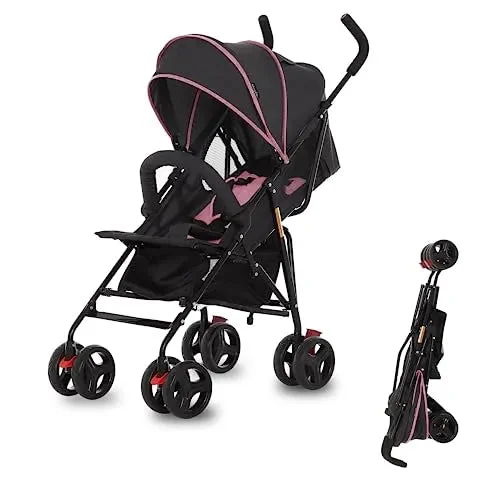 Dream On Me Baby Vista Moonwalk Lightweight Stroller - Pink