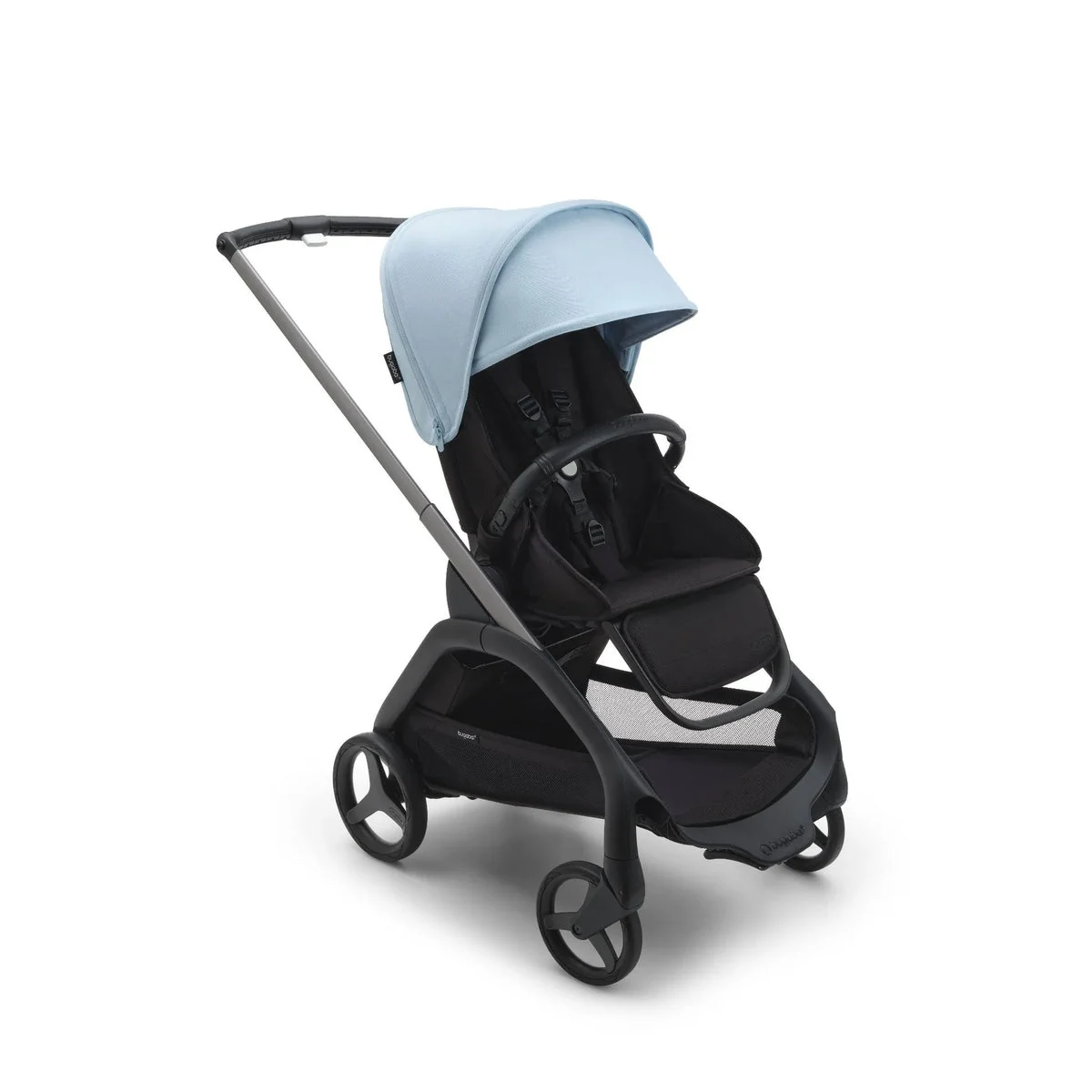 Bugaboo Dragonfly Seat Stroller Graphite Midnight Black-Skyline Blue