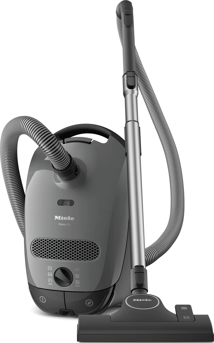 Miele Classic C1 Pure Suction PowerLine SBAN0 Vacuum Canister in Graphite Grey