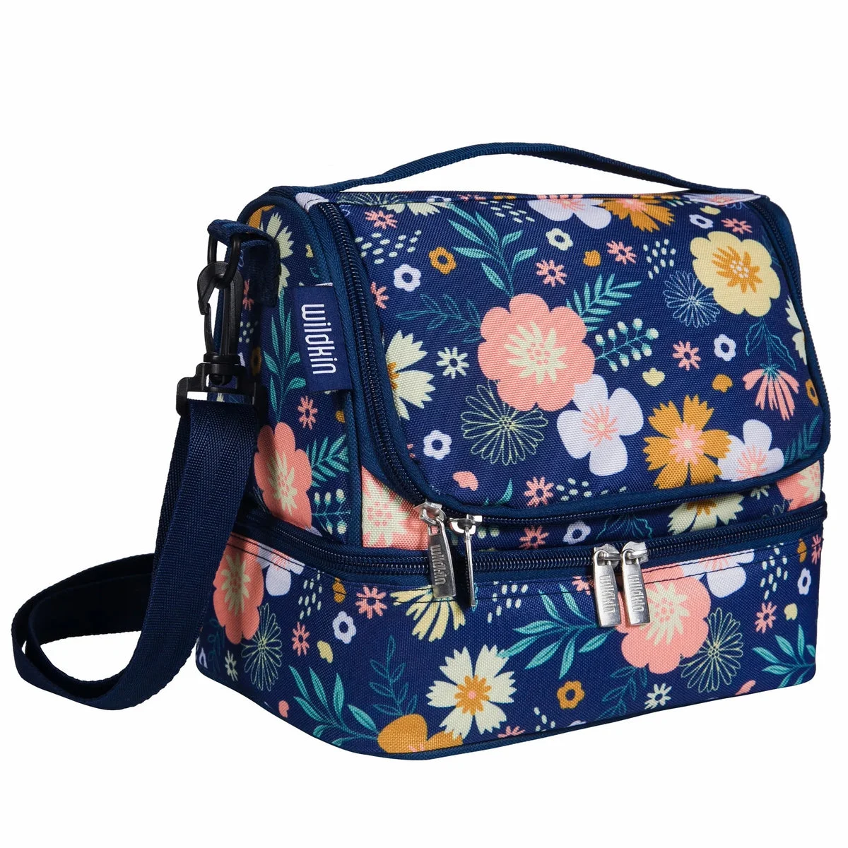 Wildkin Wildflower Bloom Two Compartment Lunch Bag