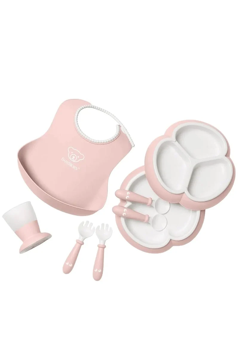 BabyBjörn Meal Set - Powder Pink