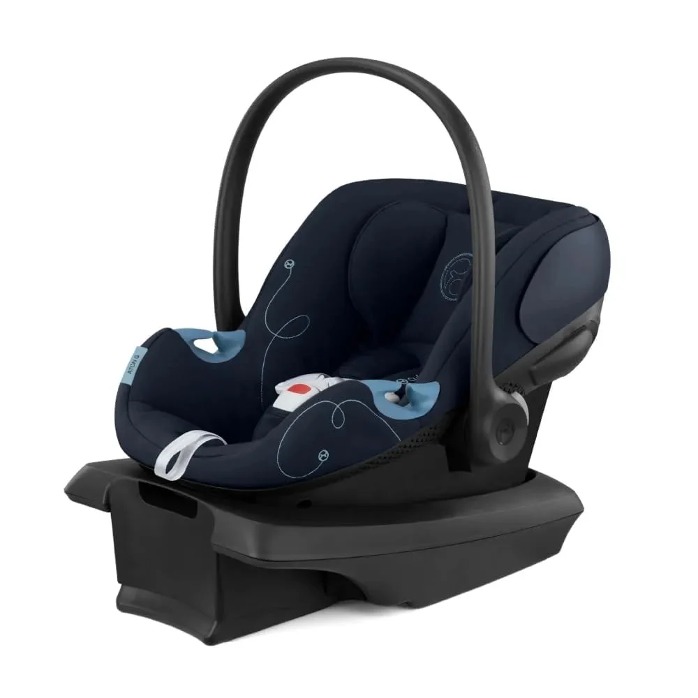 Cybex Aton G Infant Car Seat with SensorSafe - Ocean Blue