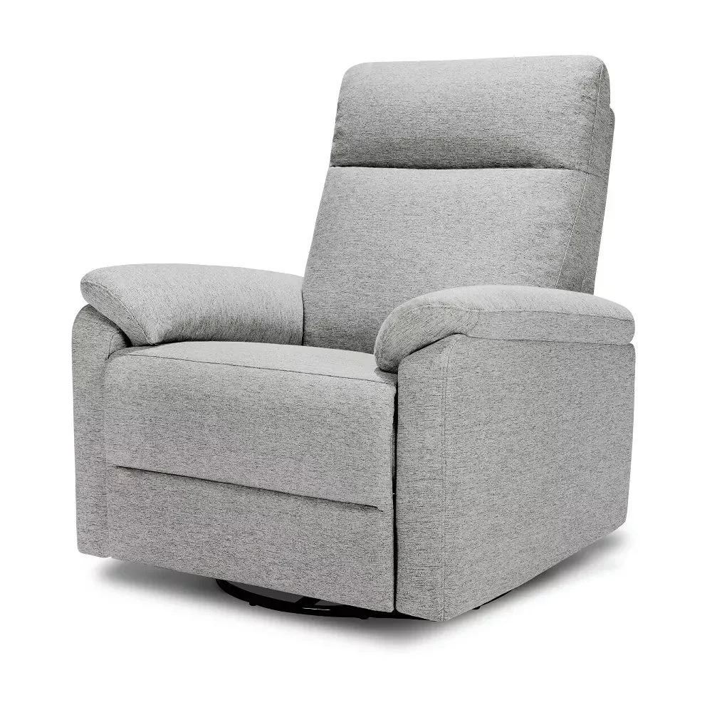 Davinci Suzy Recliner and Swivel Glider - Frost Grey