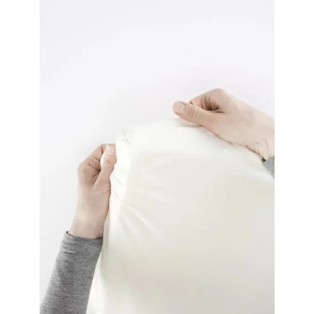 BabyBjörn Fitted Sheet for Travel Crib Light - Organic White