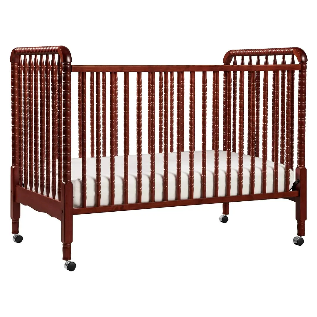 Davinci Jenny Lind Stationary Crib - Rich Cherry Finish
