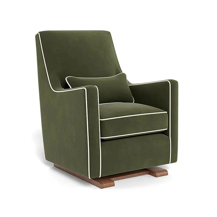 Monte Designs Luca Glider Chair - Olive Boucle
