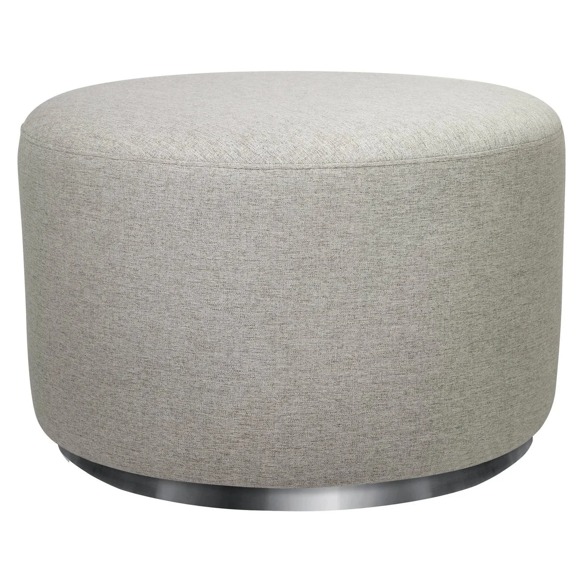 Babyletto Tuba Gliding Ottoman in Eco Performance Fabric - Gray