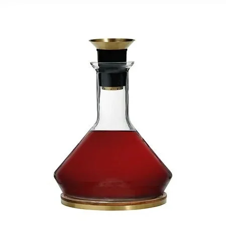 RBT Wine Decanter With Acacia Wood Coaster