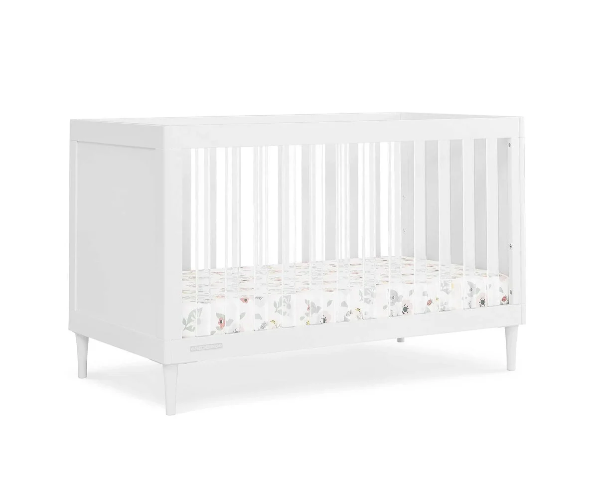 Delta Children 4-in-1 Convertible Crib - Bianca White