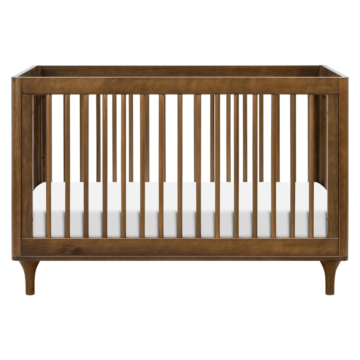 Babyletto Lolly 3-In-1 Convertible Crib With Toddler Rail - Natural Walnut