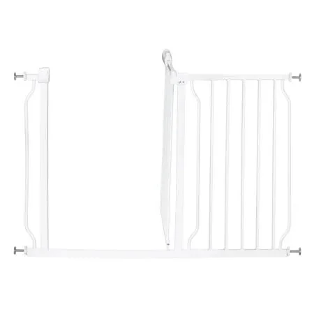 Unbranded/Generic White Child Safety Gate (74-122 X 80)cm (L X H) with Short Extension