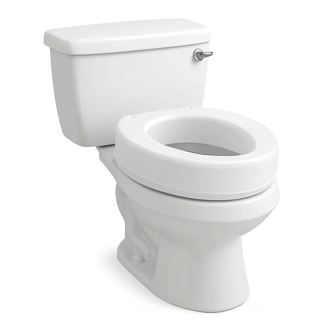 Carex Toilet Seat Riser - White