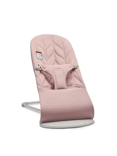 BabyBjörn Bouncer Bliss Dusty Pink Woven Petal Quilt