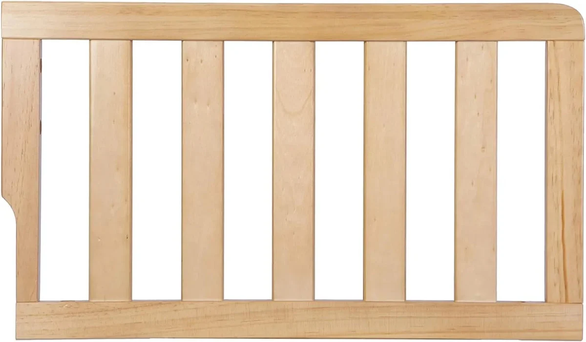 Dream On Me Universal Convertible Crib Toddler Guard Rail 21x13x13 Inch - Natural
