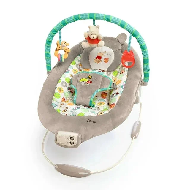 Bright Starts Baby Bouncer - Winnie the Pooh Dots & Hunny Pots