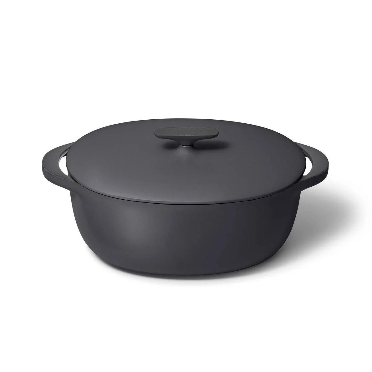 Caraway Enameled Cast Iron Dutch Oven - 8qt - Charcoal