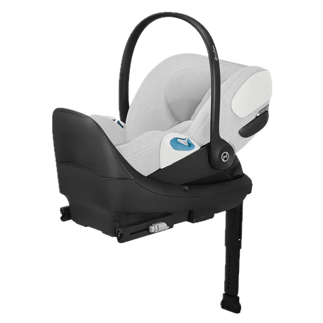 Cybex Cloud T Comfort Extend Infant Car Seat with SensorSafe - Platinum White