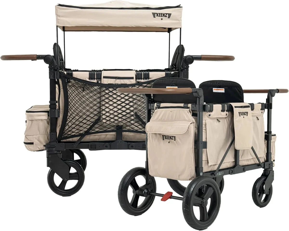 Keenz XC EVO Comfort Stroller Wagon - Mocha