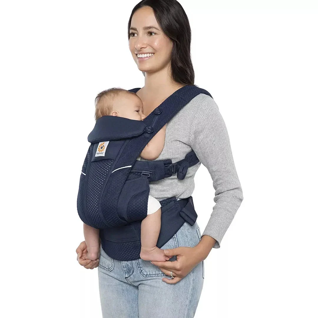 Ergobaby Omni Breeze All-Position Mesh Baby Carrier - Midnight Navy