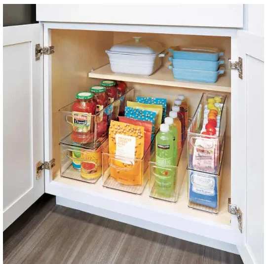 iDesign Deep Storage Bins Set - Versatile Organizers