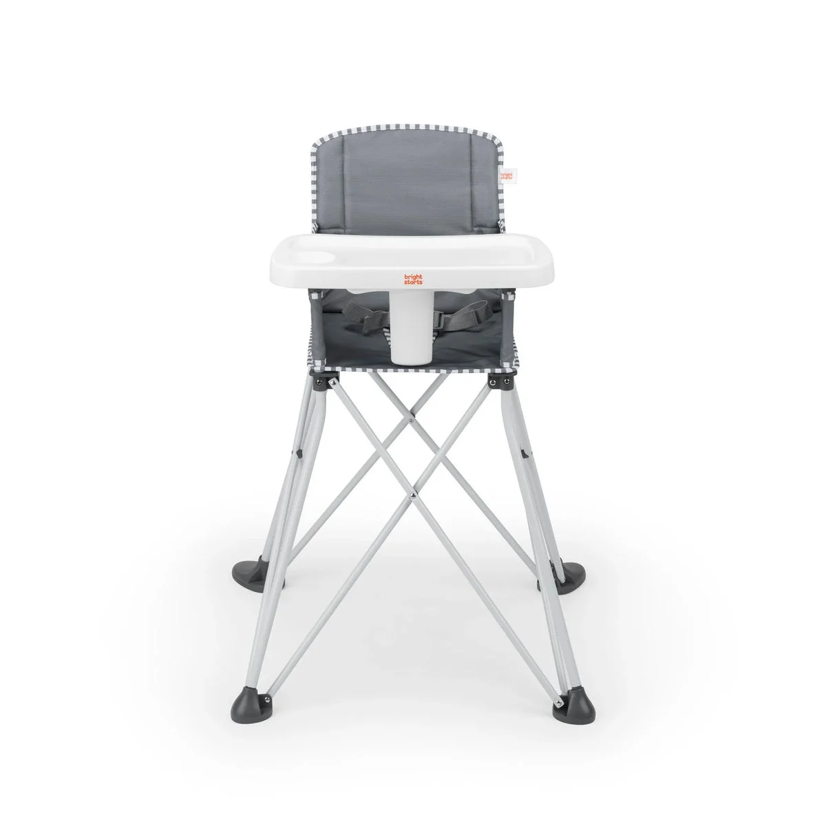 Bright Starts Pop 'n Dine Portable High Chair Indoor/Outdoor - Gray
