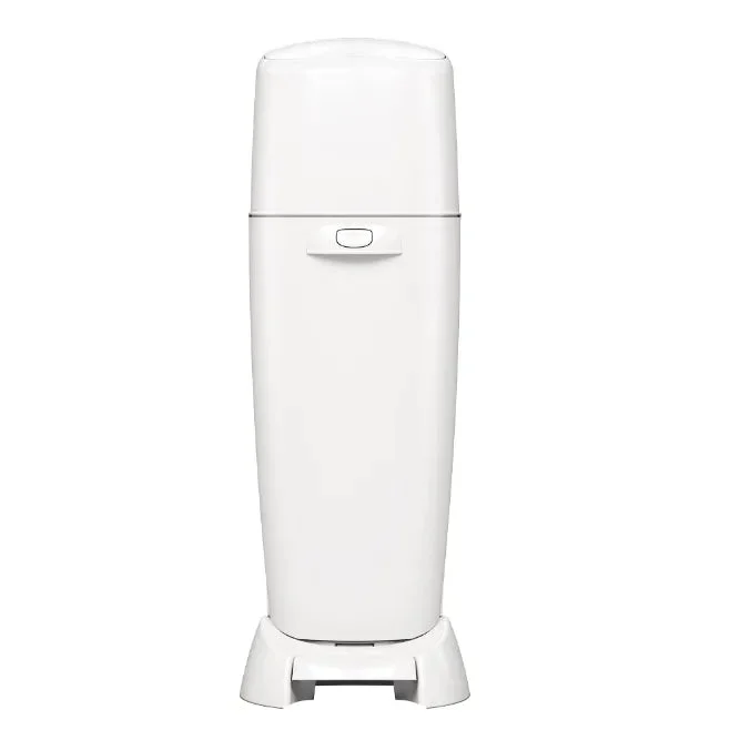 Diaper Genie Complete White Diaper Pail with 1 Refill