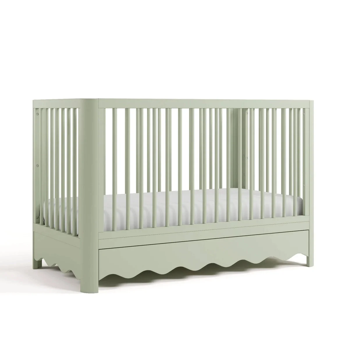 Storkcraft Convertible Crib with Drawer - Sage