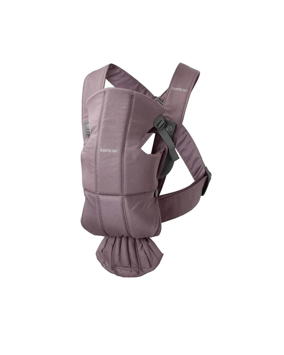 BabyBjörn Baby Carrier Mini, Woven, Dark purple