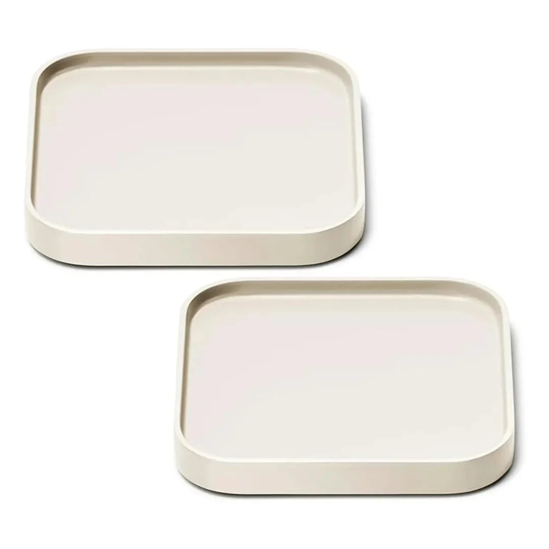 Caraway Spoon Rest Set of 2 - Cream