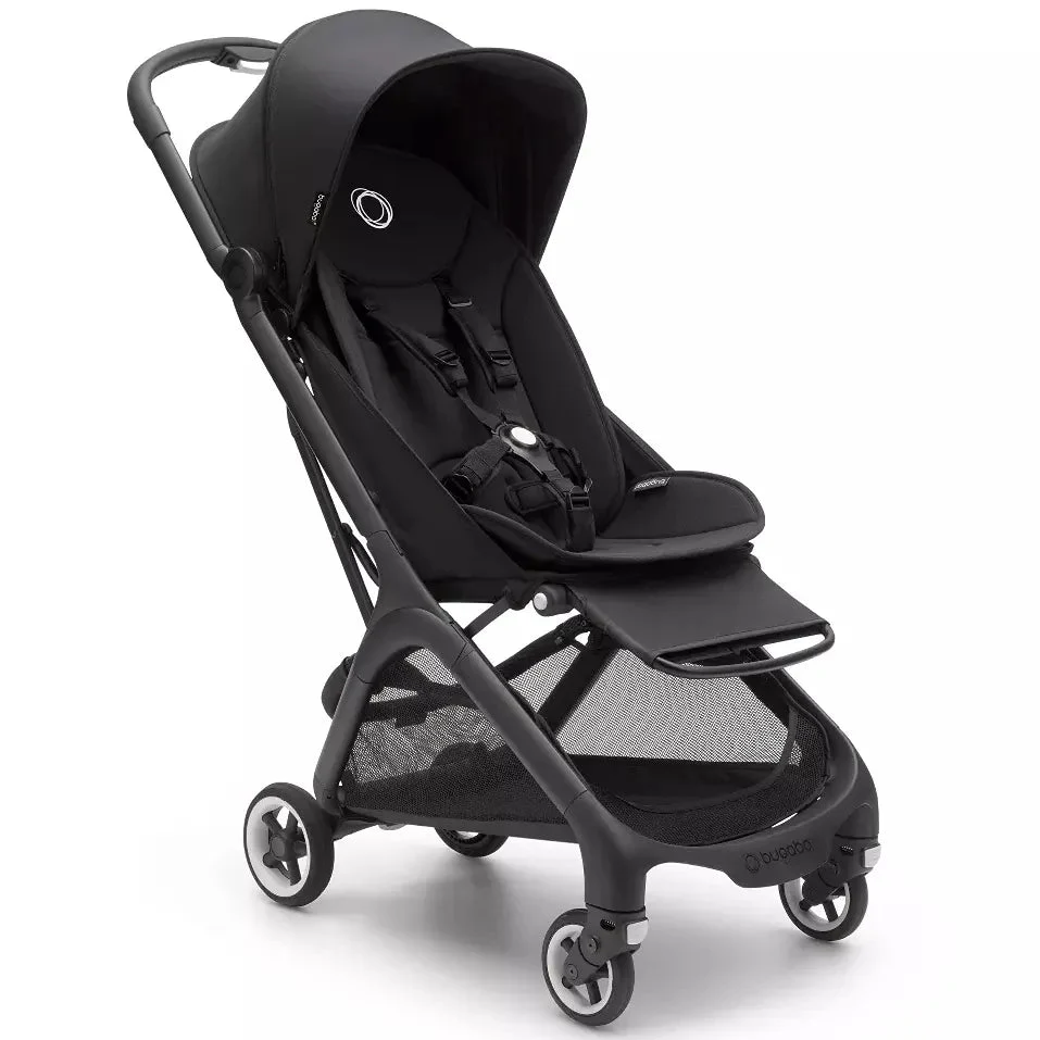 Bugaboo Butterfly 1 Second Fold Ultra Compact Stroller - Midnight Black