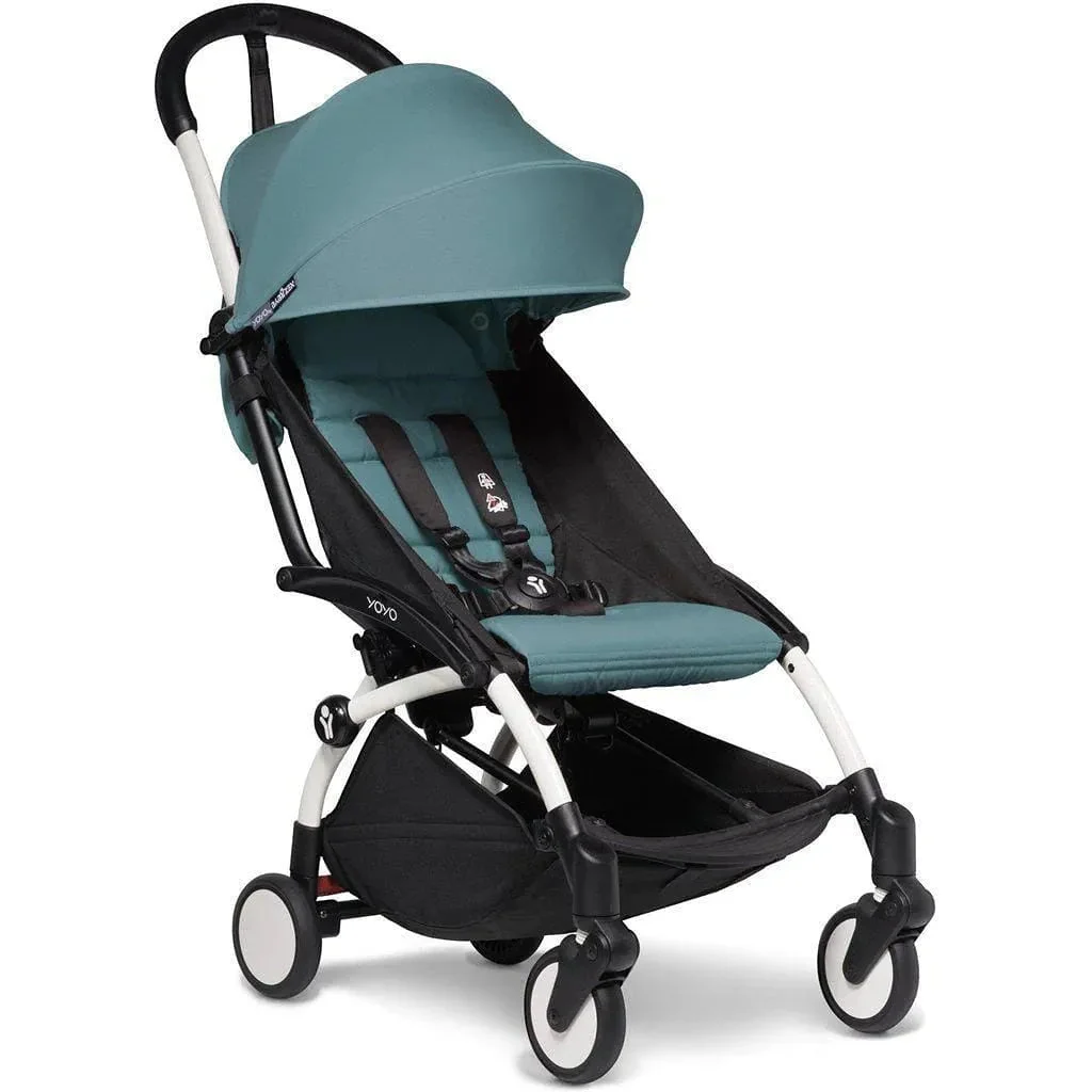 Stokke Yoyo 2 Stroller & 6 Color Pack Bundle - Aqua