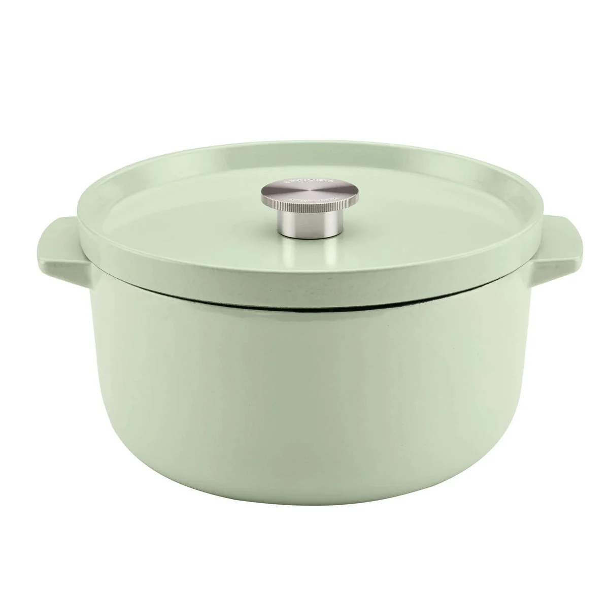 KitchenAid Cast Iron Enamel 6 Qt. Covered Dutch Oven- Pistachio