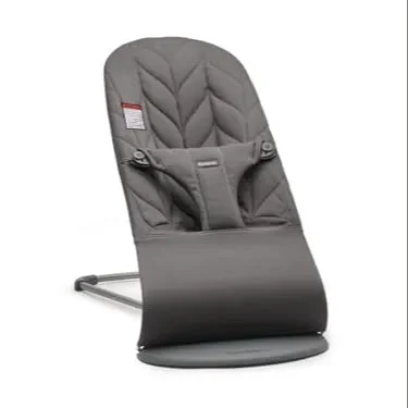 BabyBjörn Bouncer Bliss, Woven, Petal Quilt - Anthracite