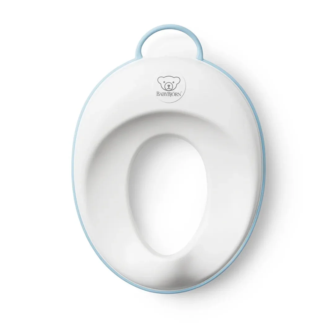 BabyBjörn Toilet Training Seat - White/Turquoise