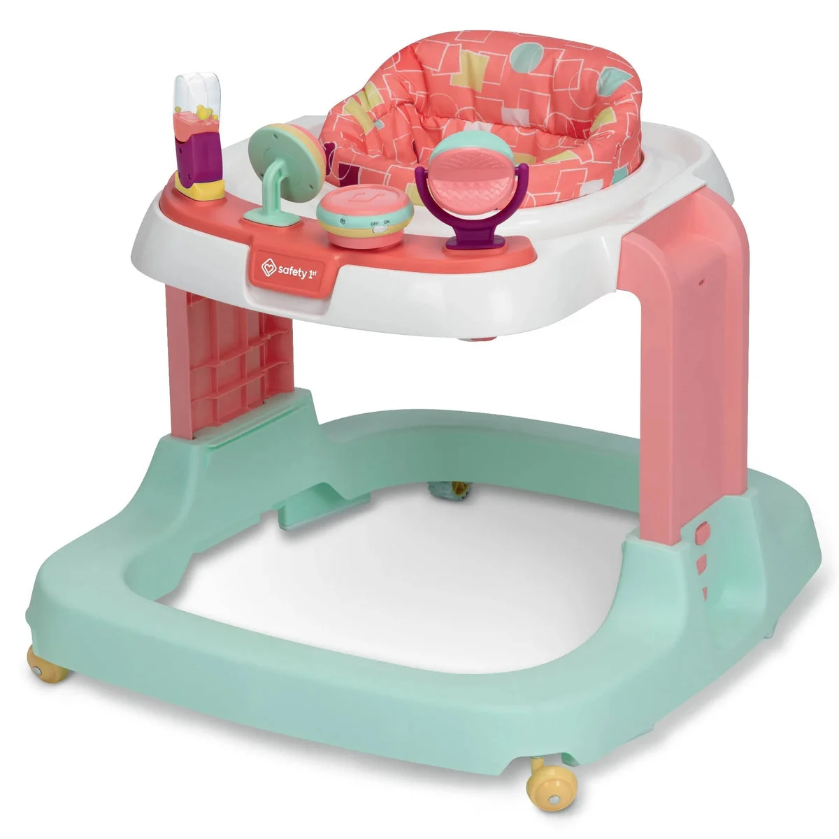 Safety 1st Developmental Baby Walker - Coral Geo