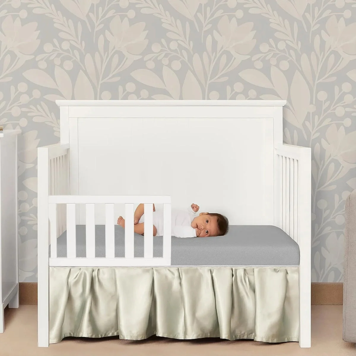 Dream On Me Snuggles Extra Firm Baby Crib Mattresss - Grey